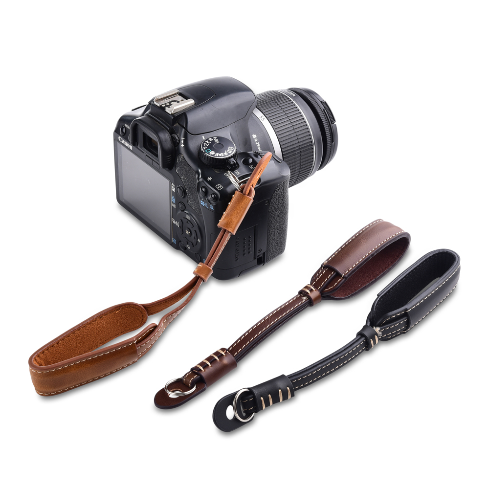 Canon Camera Eos M50 Mark Ii - Camera Lederen Handgreep Metalen Ring Polsband
