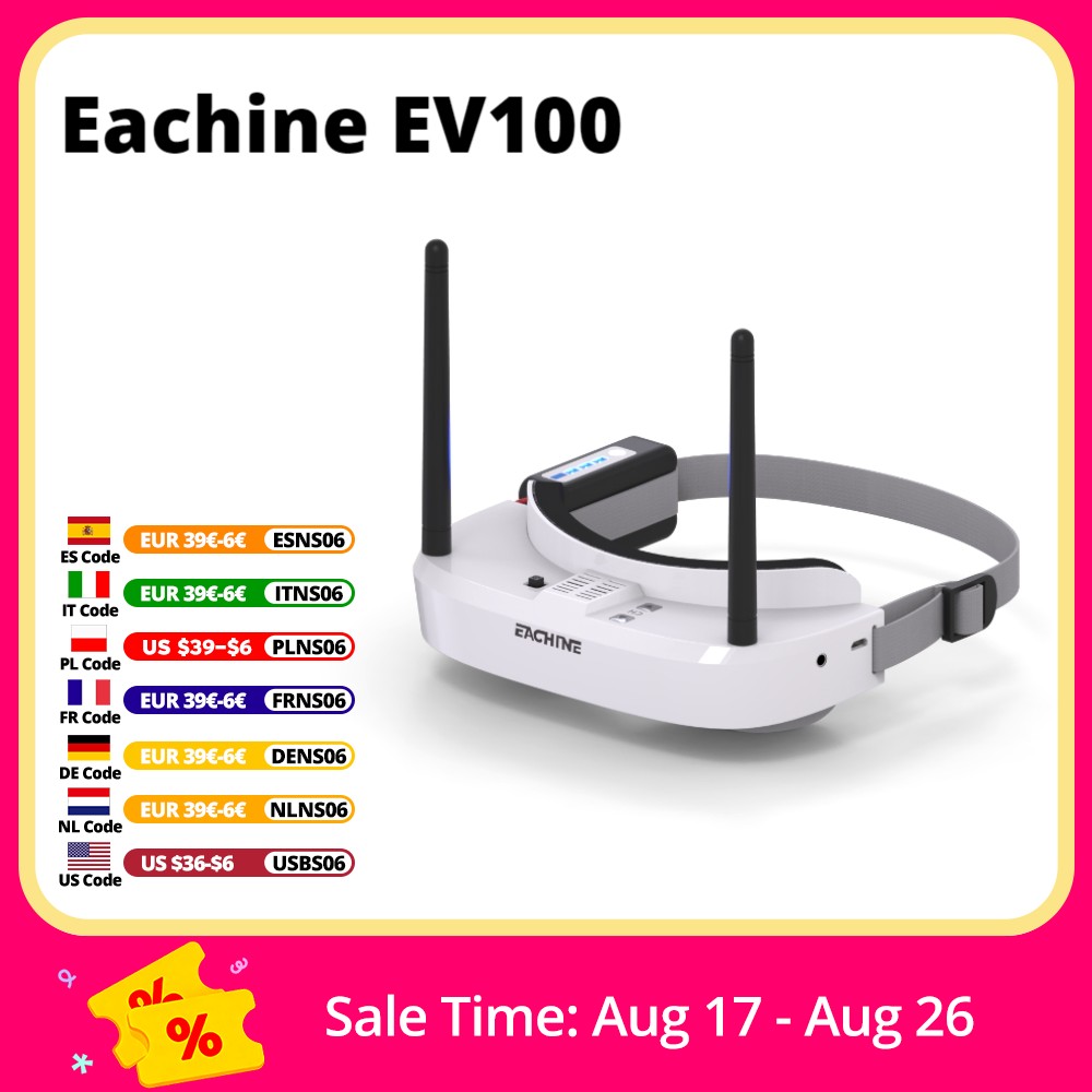 Eachine EV100 720*540 5.8G 72C - Drone Battery Box recensie en prijs