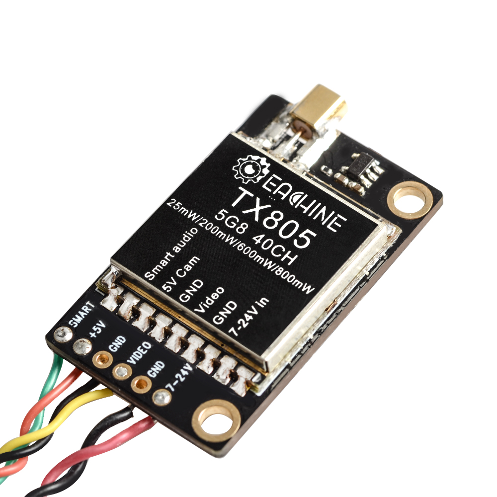 Eachine TX805 VTX 5.8G 40CH 25 - Drone Battery Connector recensie en prijs